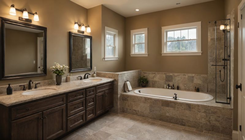 Modern Master Bathroom Design