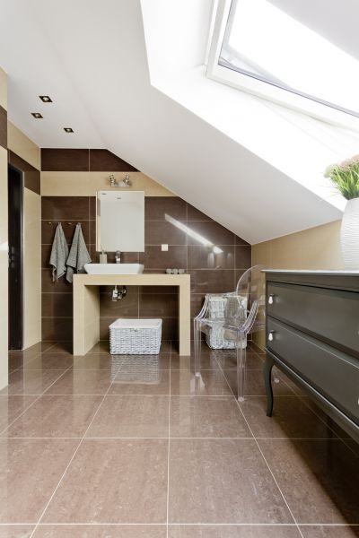 Attic Bathroom Installation in Durham