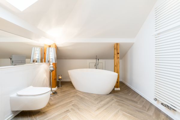 Attic Bathroom Renovation in Durham